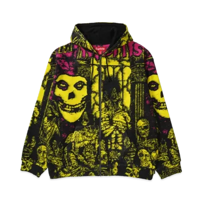 Supreme x The Misfits Zip Up Hooded Sweater "Multicolor"