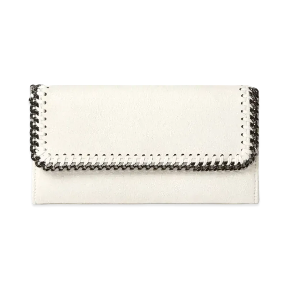 STELLA McCARTNEY Farabela Continental Wallet "Magnolia"