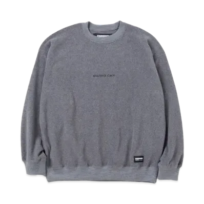 NEIGHBORHOOD Fleece Crewneck LS "Gray"