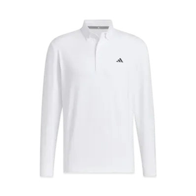 adidas Long Sleeve Polo Shirt "White"