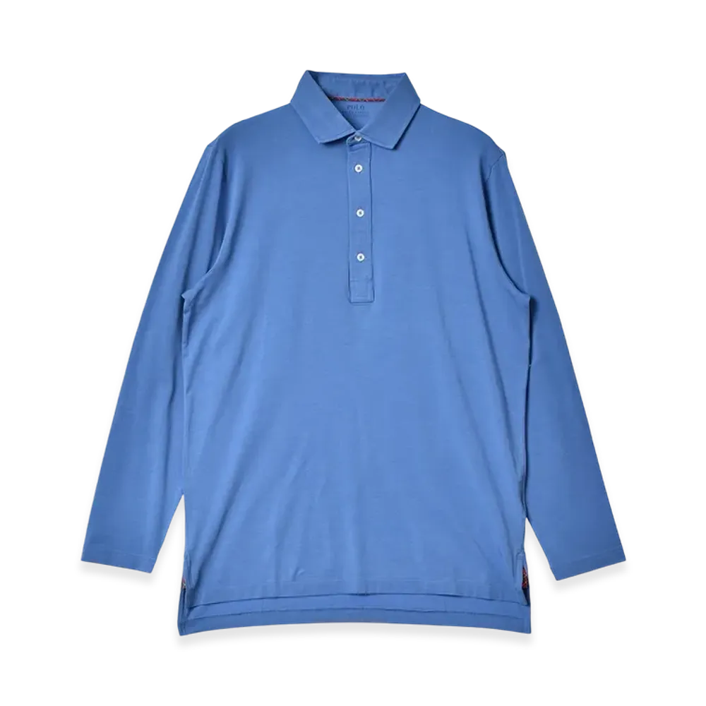 Polo Ralph Lauren L/S Stretch Vintage Polo Shirt "Blue"