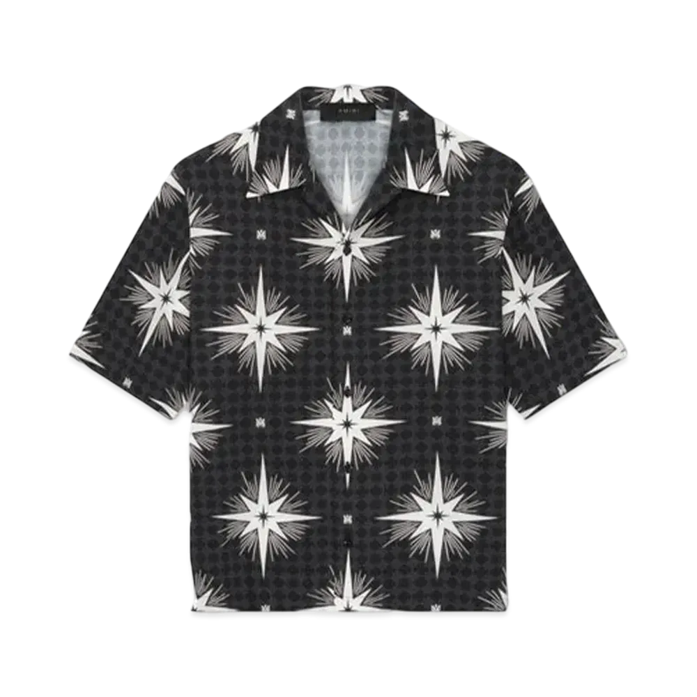 AMIRI Starburst Camp Shirt "Black"