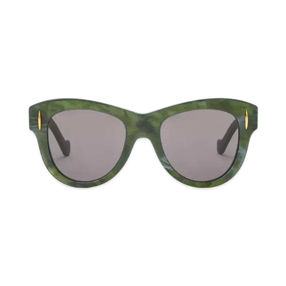 LOEWE Vintage Screen Sunglasses "Marble Green"
