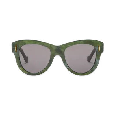 LOEWE Vintage Screen Sunglasses "Marble Green"