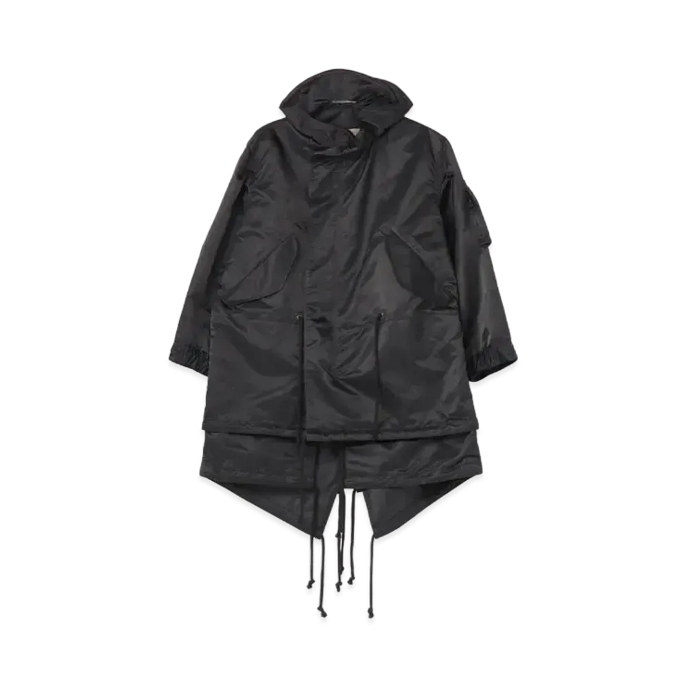 Yohji Yamamoto NY TWILL MOD COAT "Black"