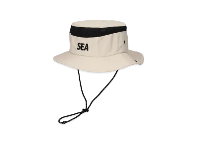 WIND AND SEA Nylon Safari Hat "Beige"