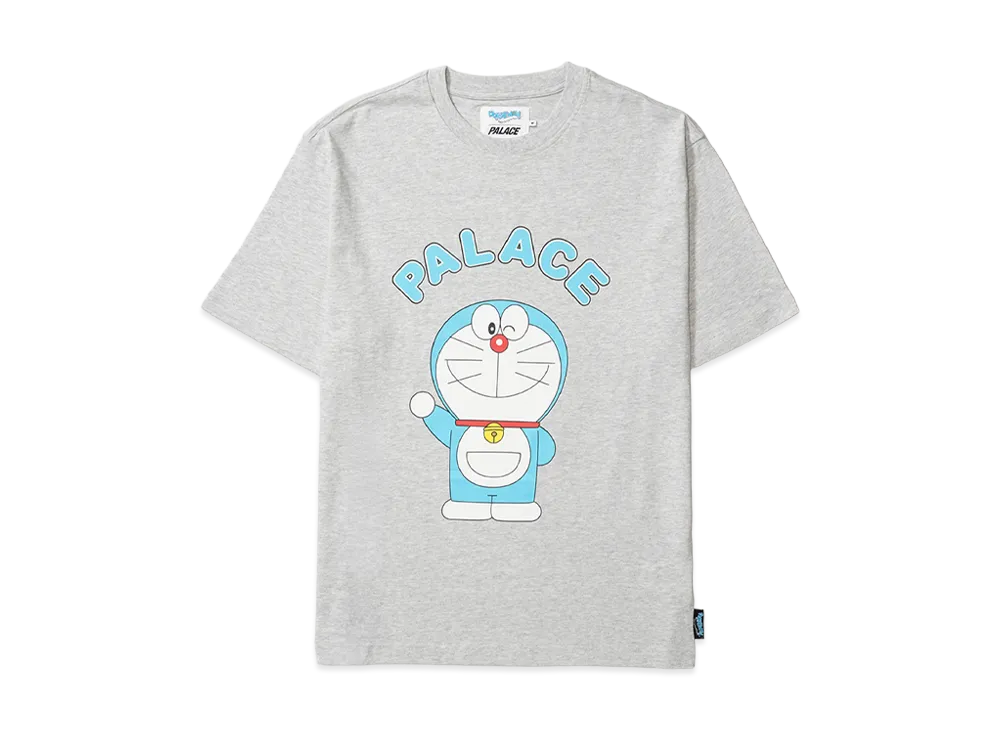 PALACE Doraemon T-Shirt "Grey Marl"