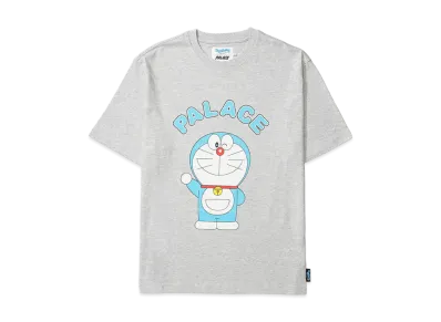 PALACE Doraemon T-Shirt "Grey Marl"