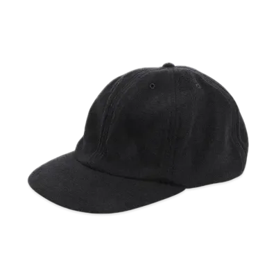 COMOLI Silk Nape Cap "Black"
