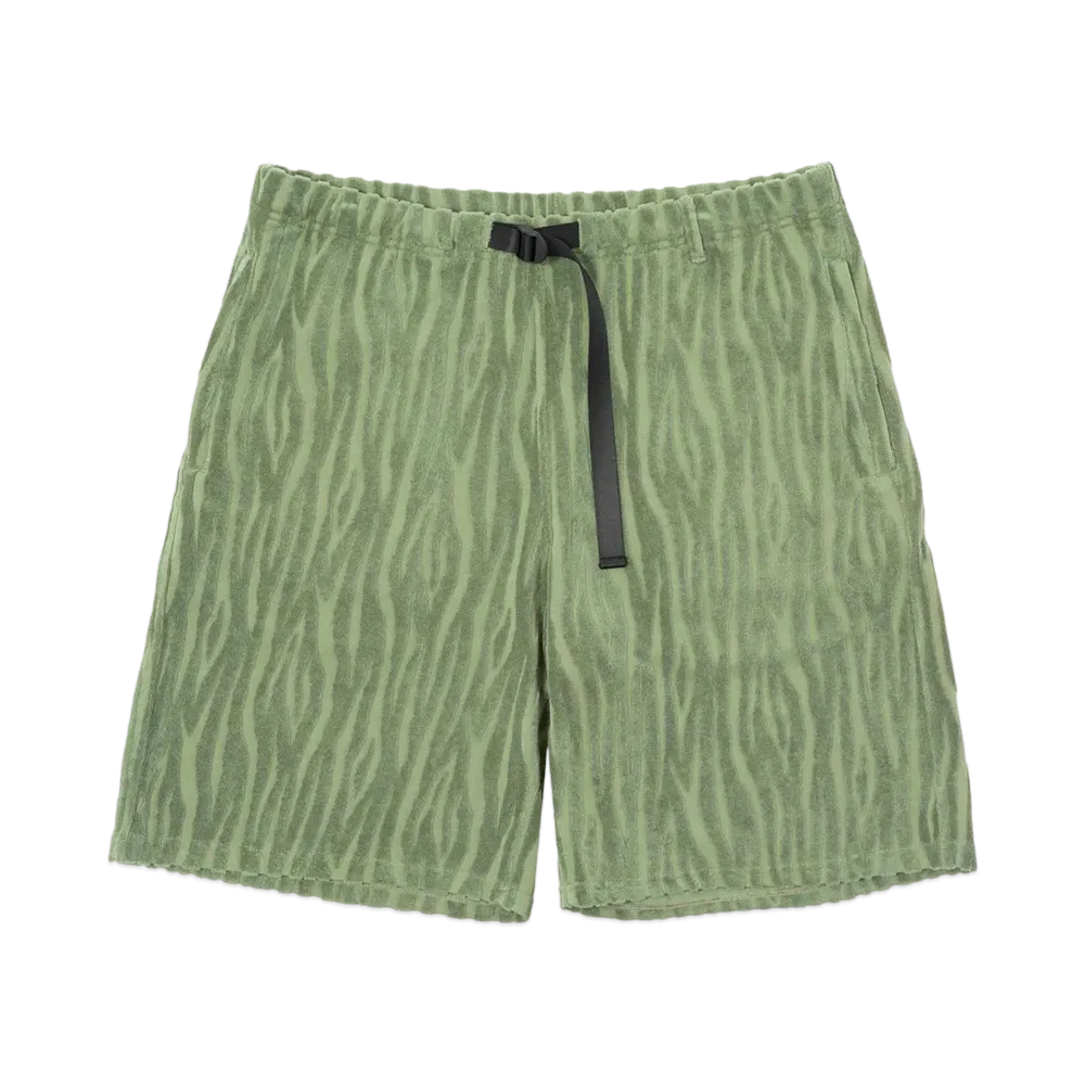 HUF Summer 24 Pile Tiger Short "Dried Herb"