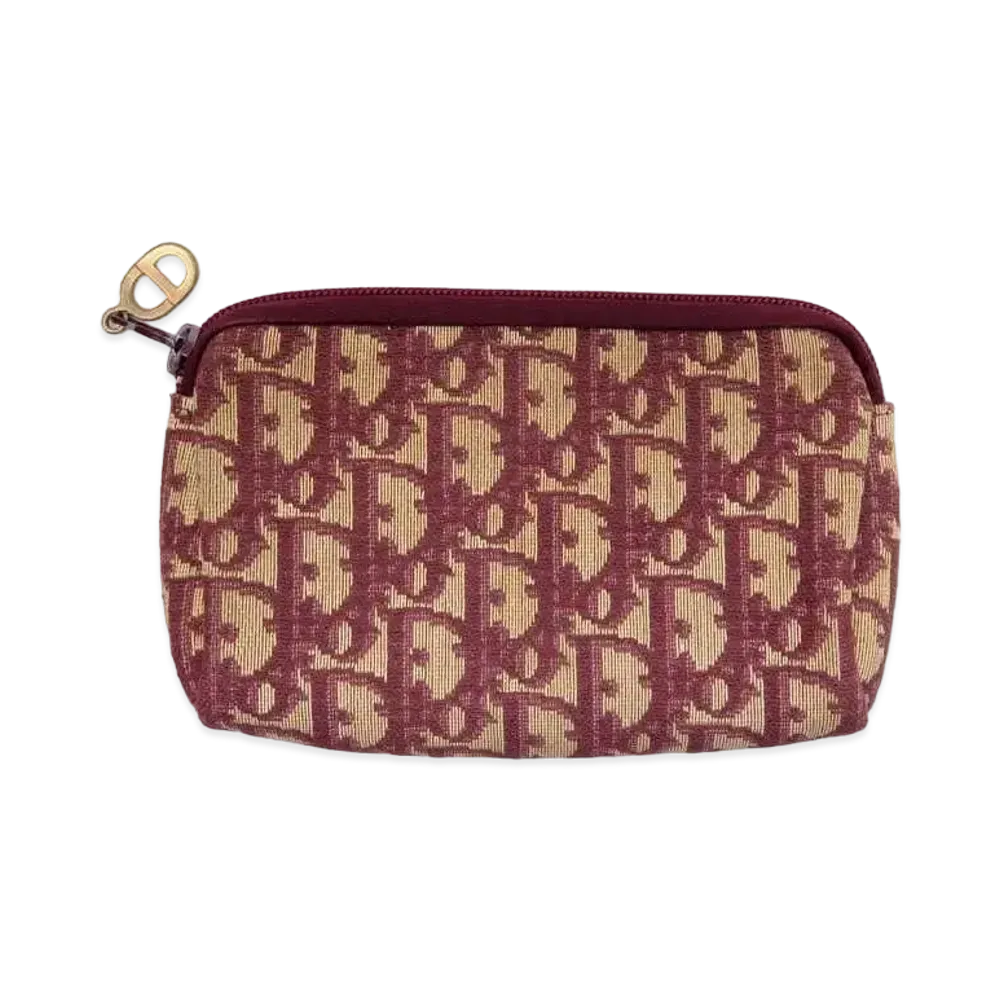 Dior Trotter Pouch "Bordeaux"
