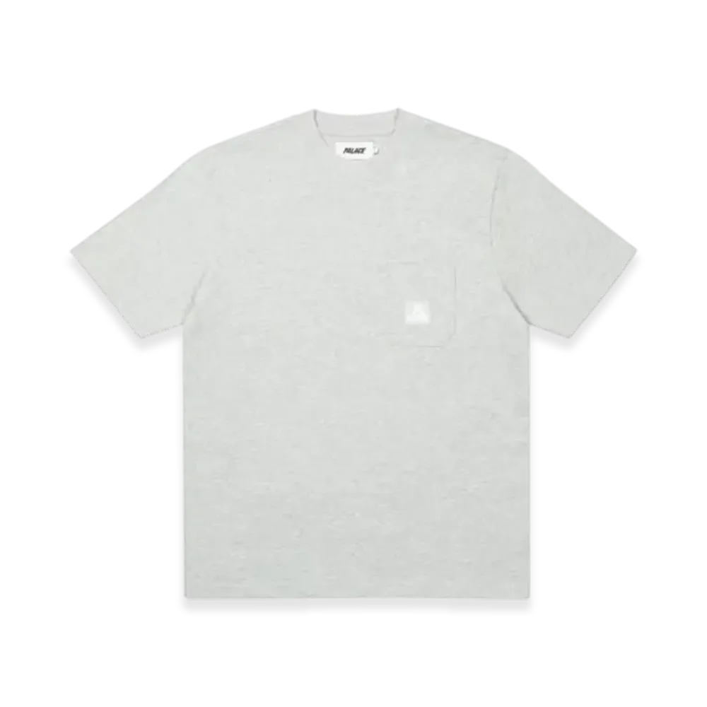 PALACE Patch Pocket T-Shirt "Grey Marl"