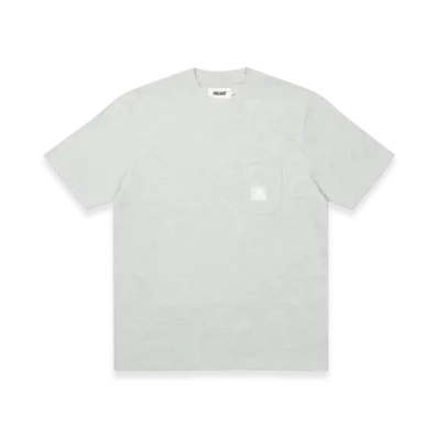 PALACE Patch Pocket T-Shirt "Grey Marl"