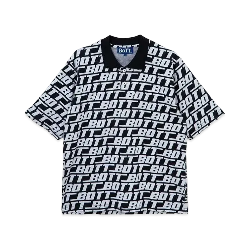 BoTT Sound Logo S/S Polo "Black"