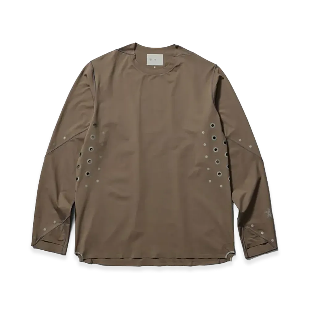 Goldwin 0 Advanced Gleam L/S T-Shirt "Iron"