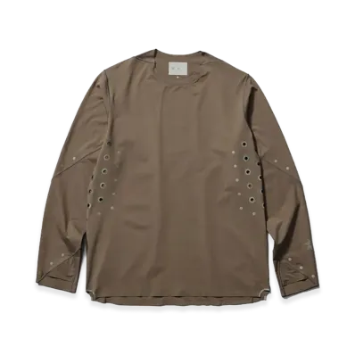 Goldwin 0 Advanced Gleam L/S T-Shirt "Iron"