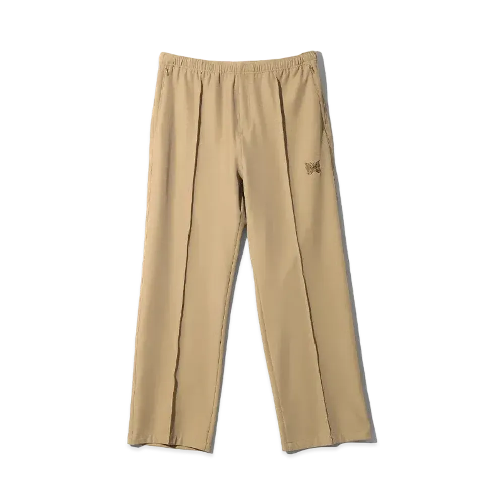 Needles W.U. Straight Pant - Pe/R/Pu Cavalry Twill "Khaki"