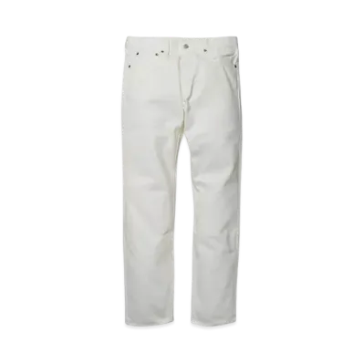 WACKO MARIA GP-D-201 JOHNNY REGULAR FIT SELVEDGE JEANS "White"