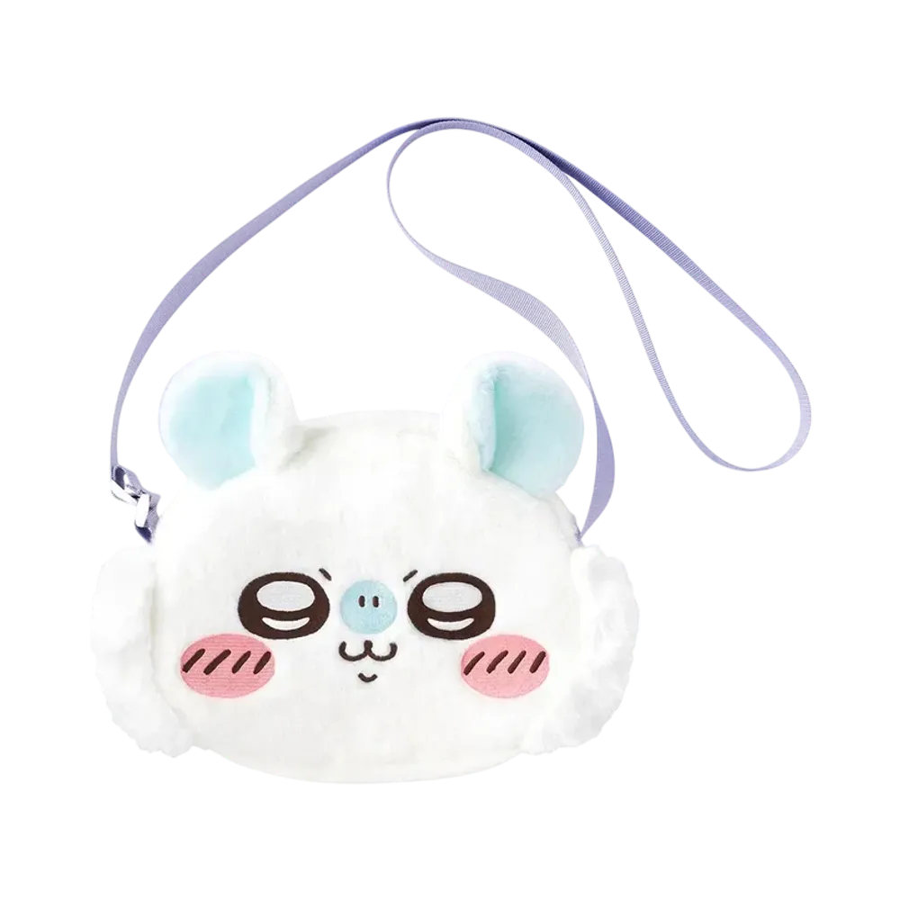 Gray Parka Service "Chiikawa Kuji" -Chiikawa Praise Me Momonga Kuji- D Prize Okao Shoulder Bag