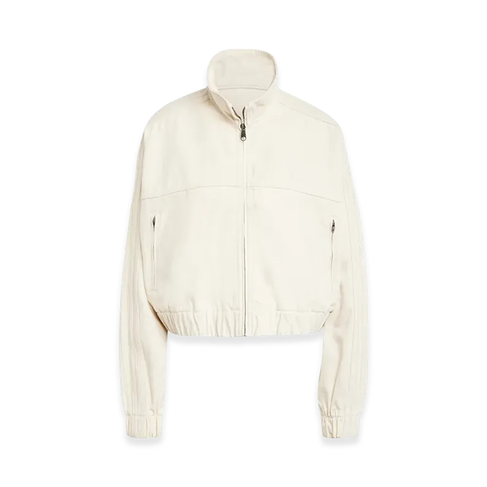 adidas Women's Premium Essentials Denim Track Top "Non Dyed"