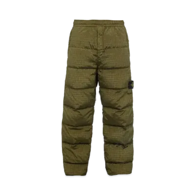 Stone Island 31232 Macro Ripstop Nylon Metal in Econyl Regenerated Nylon Down-TC "Olive Green"