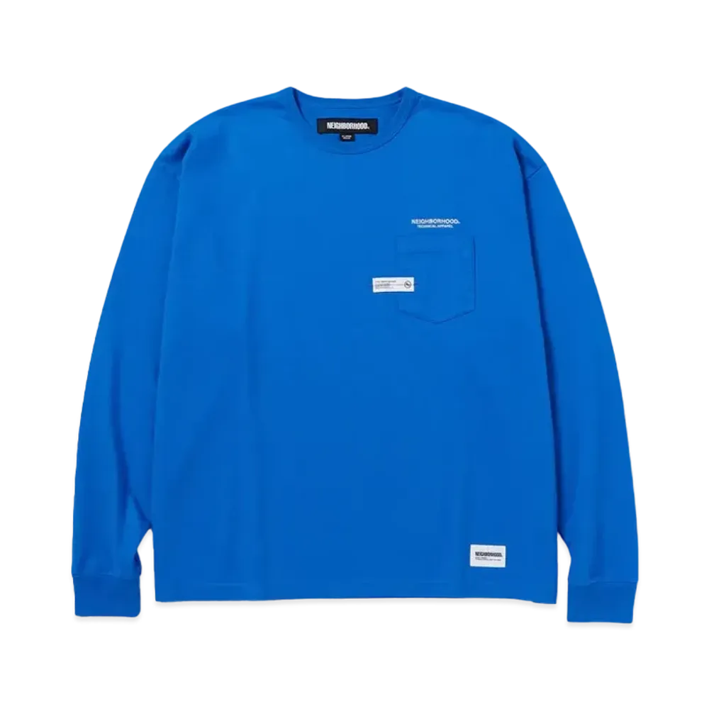 NEIGHBORHOOD Classic-P Crewneck LS "Blue"