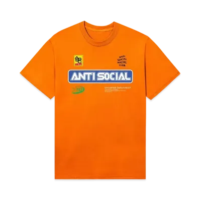 ANTI SOCIAL SOCIAL CLUB Sponsored Tee "Safety Orange"