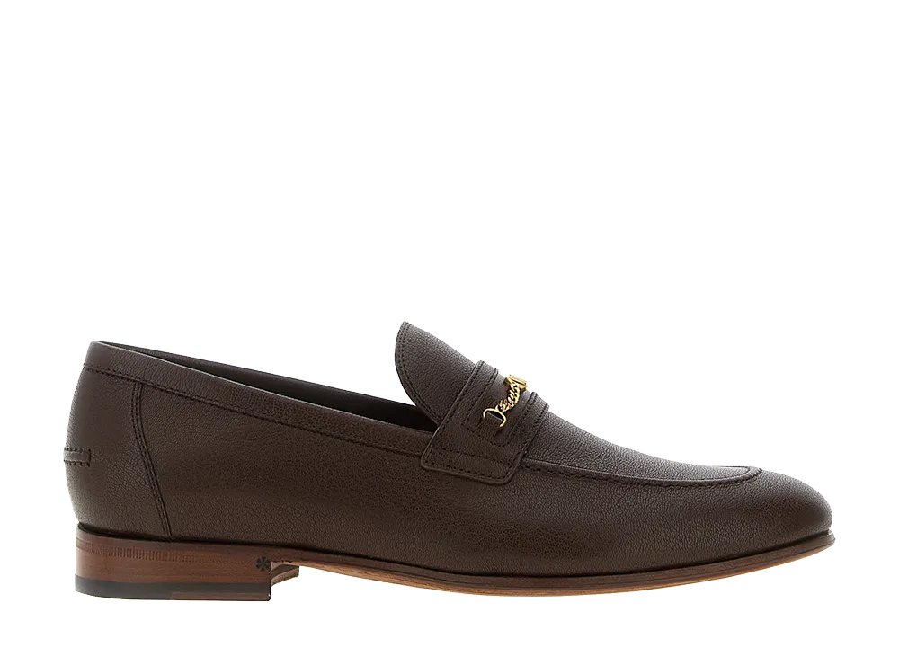 Valentino Garavani vlogo Signature Loafers "Brown"