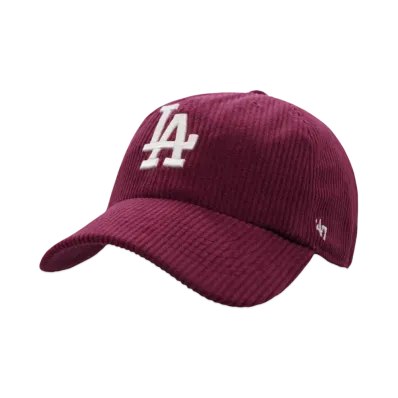 47 DODGERS THICK CORDUROY CLEAN UP "CARDINAL"