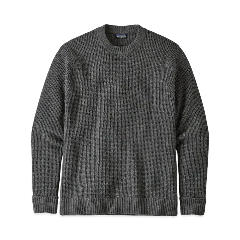 Patagonia Men's Recycled Wool Blend Sweater "Hex Grey"