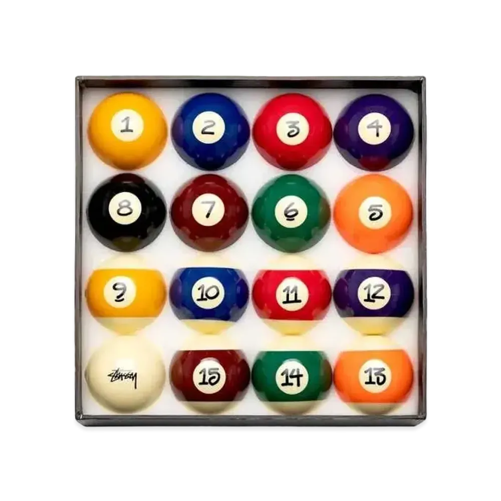 Stussy BILLIARD BALLS "Multi"
