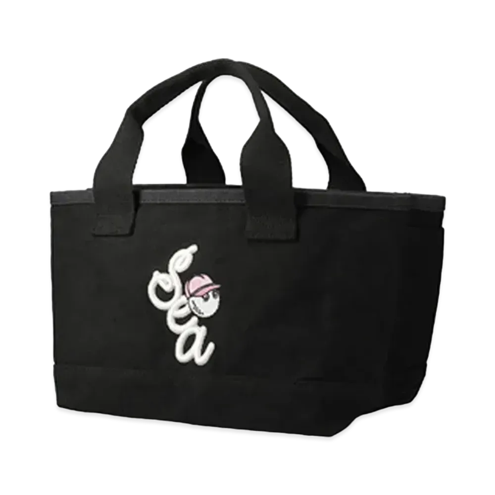 WIND AND SEA x Malbon Golf Tote Bag "Black"