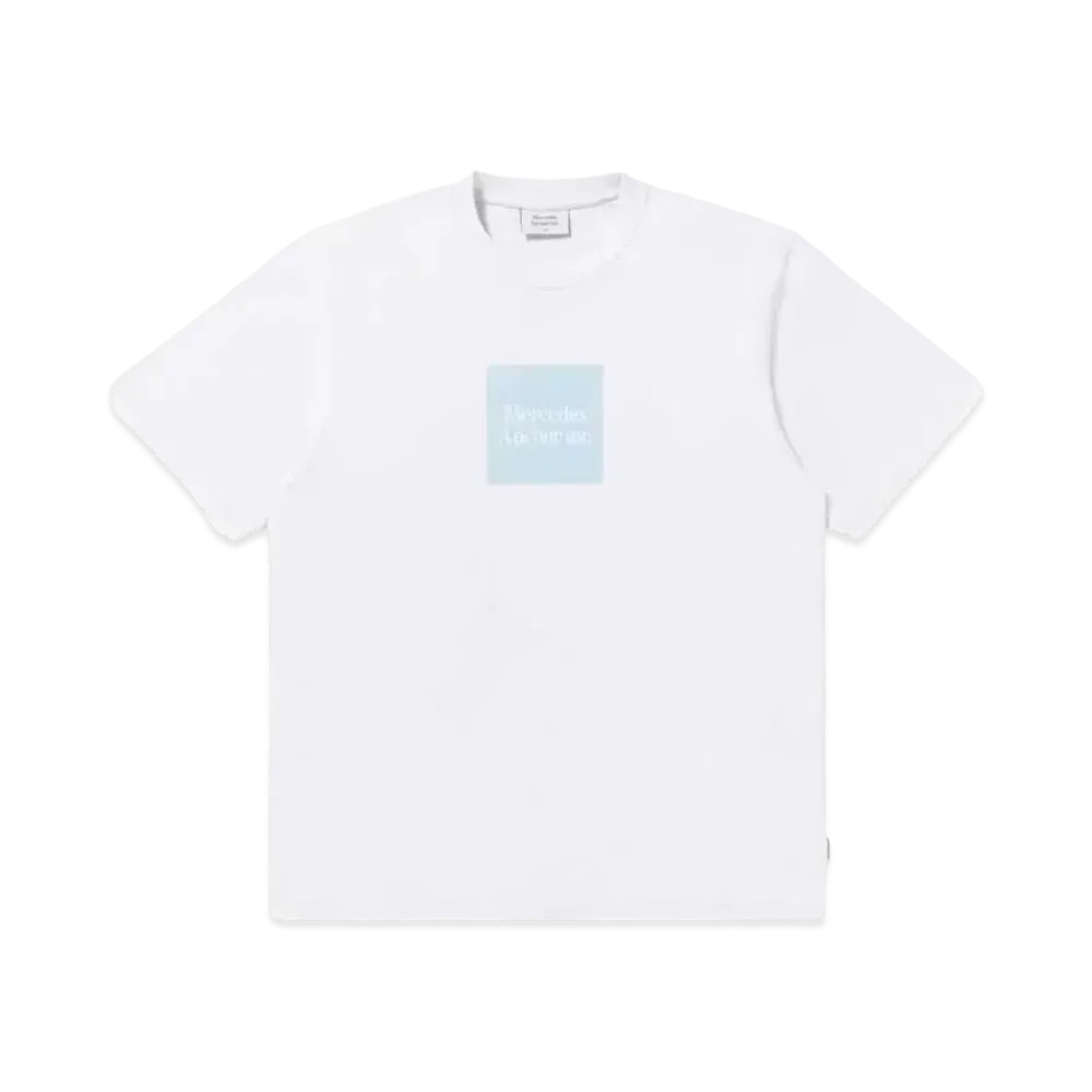 Mercedes Anchor Inc. Graph Paper Logo Tee "White"