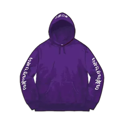 Supreme Guardian Hooded Sweatshirt "Purple"