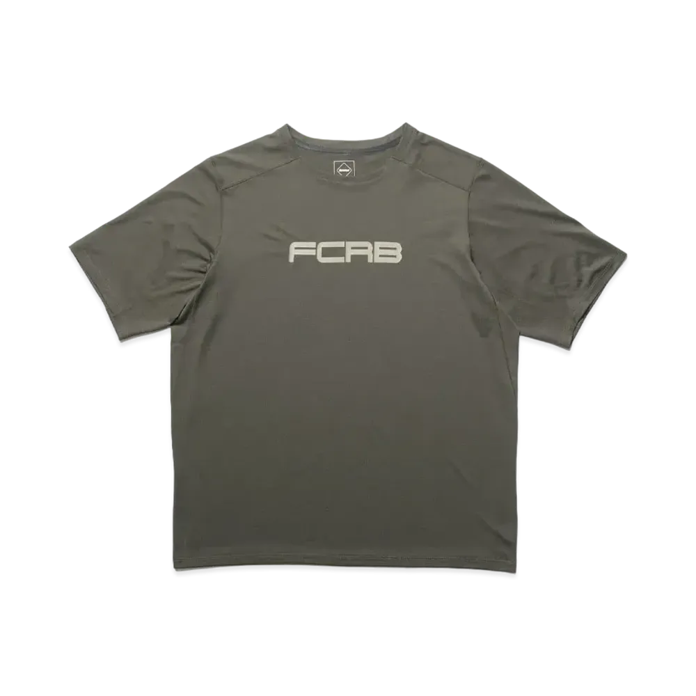 F.C.Real Bristol Tech Short Sleeve Tee "Khaki"