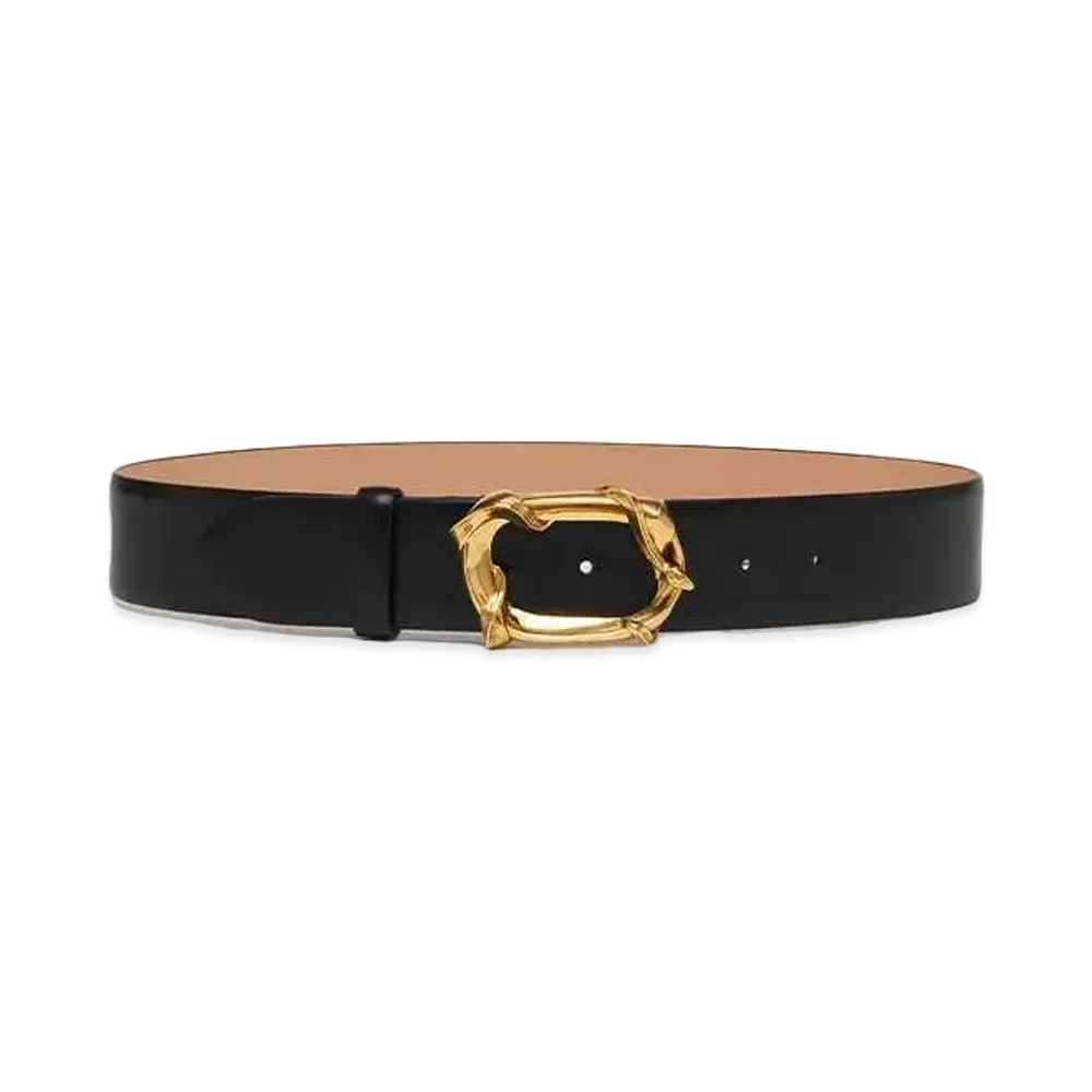Alexander McQUEEN Snake Hip Belt "Black"