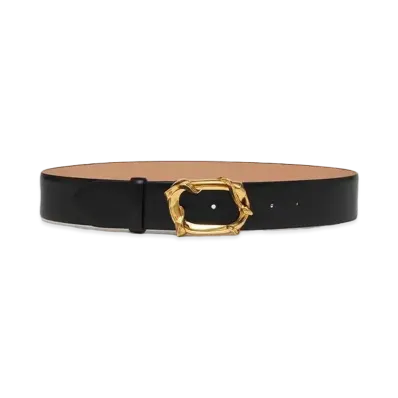 Alexander McQUEEN Snake Hip Belt "Black"