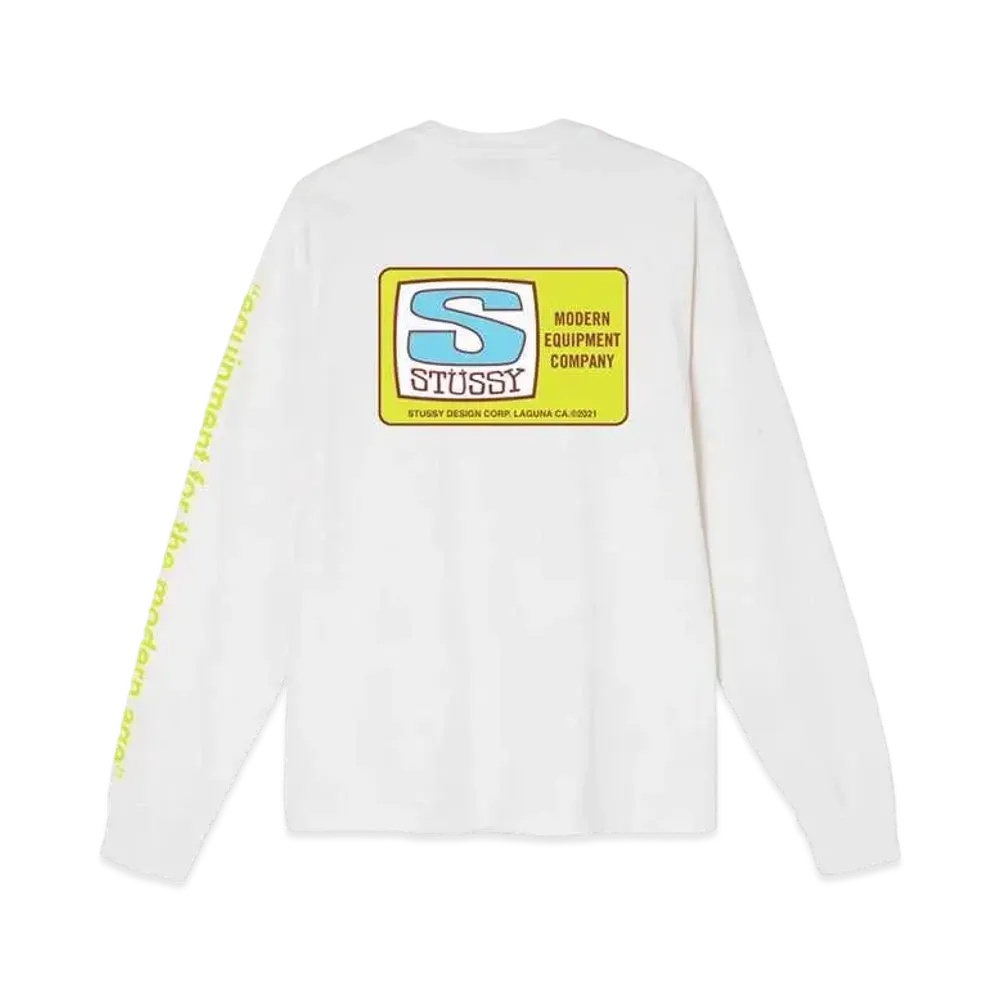 Stussy EQUIPMENT COMPANY PIGMENT DYED LS "Natural"