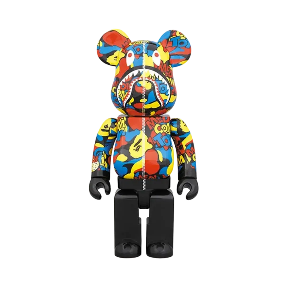 Bearbrick BAPE Camo Shark 400%