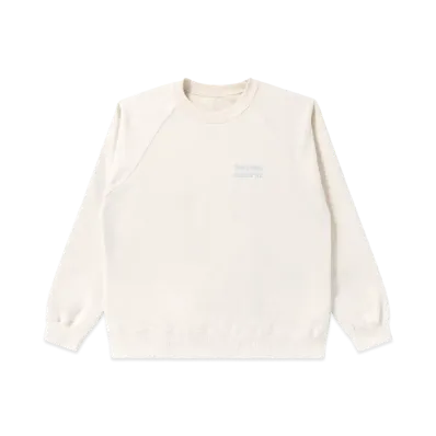 Mercedes Anchor Inc. Raglan Crew Sweat "Cream"