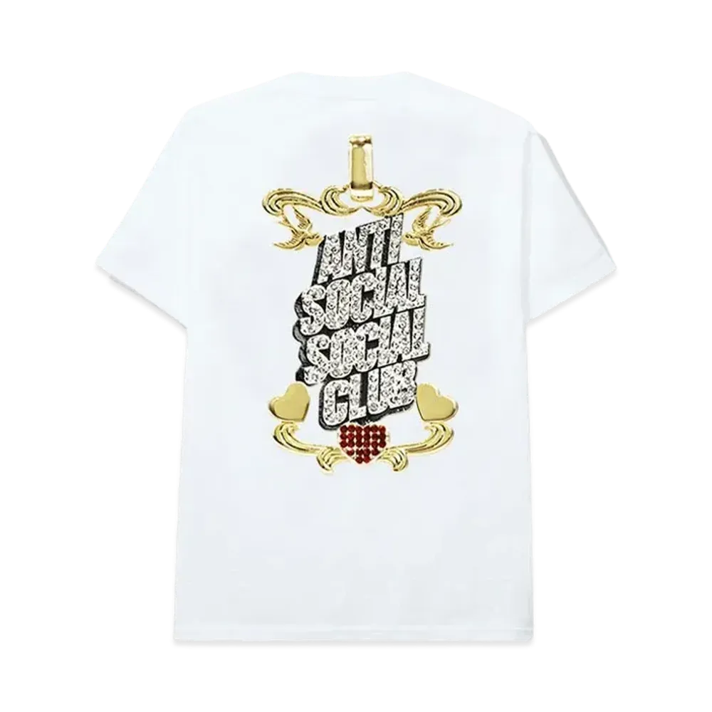 ANTI SOCIAL SOCIAL CLUB × GHOST Tee "White"