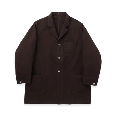 T.T Taiga Takahashi LOT.407 Work Coat "Brown Black"