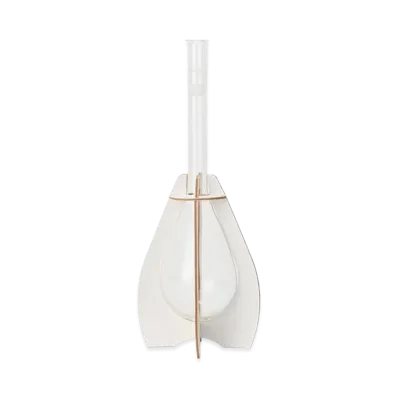 Hender Scheme Kjeldahl Flask Long 500ml "White"