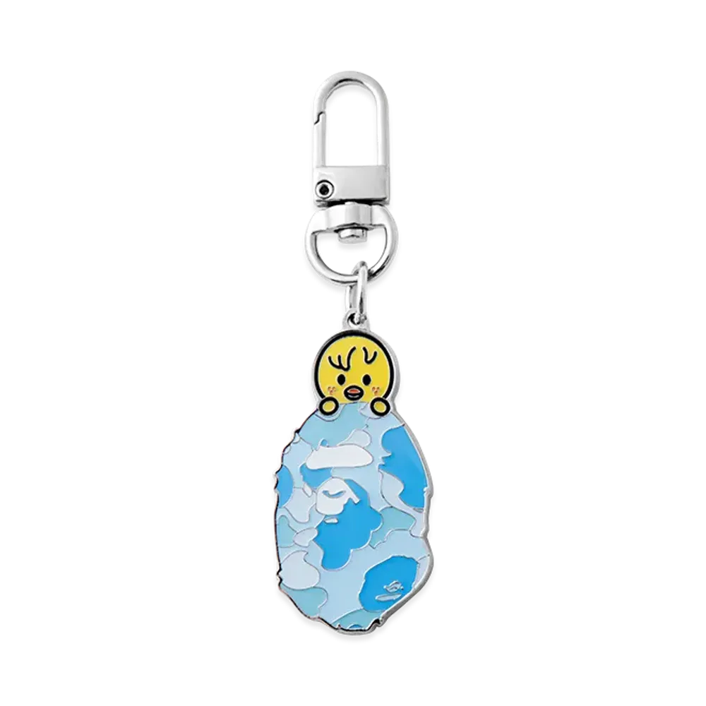 A BATHING APE x Stray Kids Key Ring Felix "Light Blue"