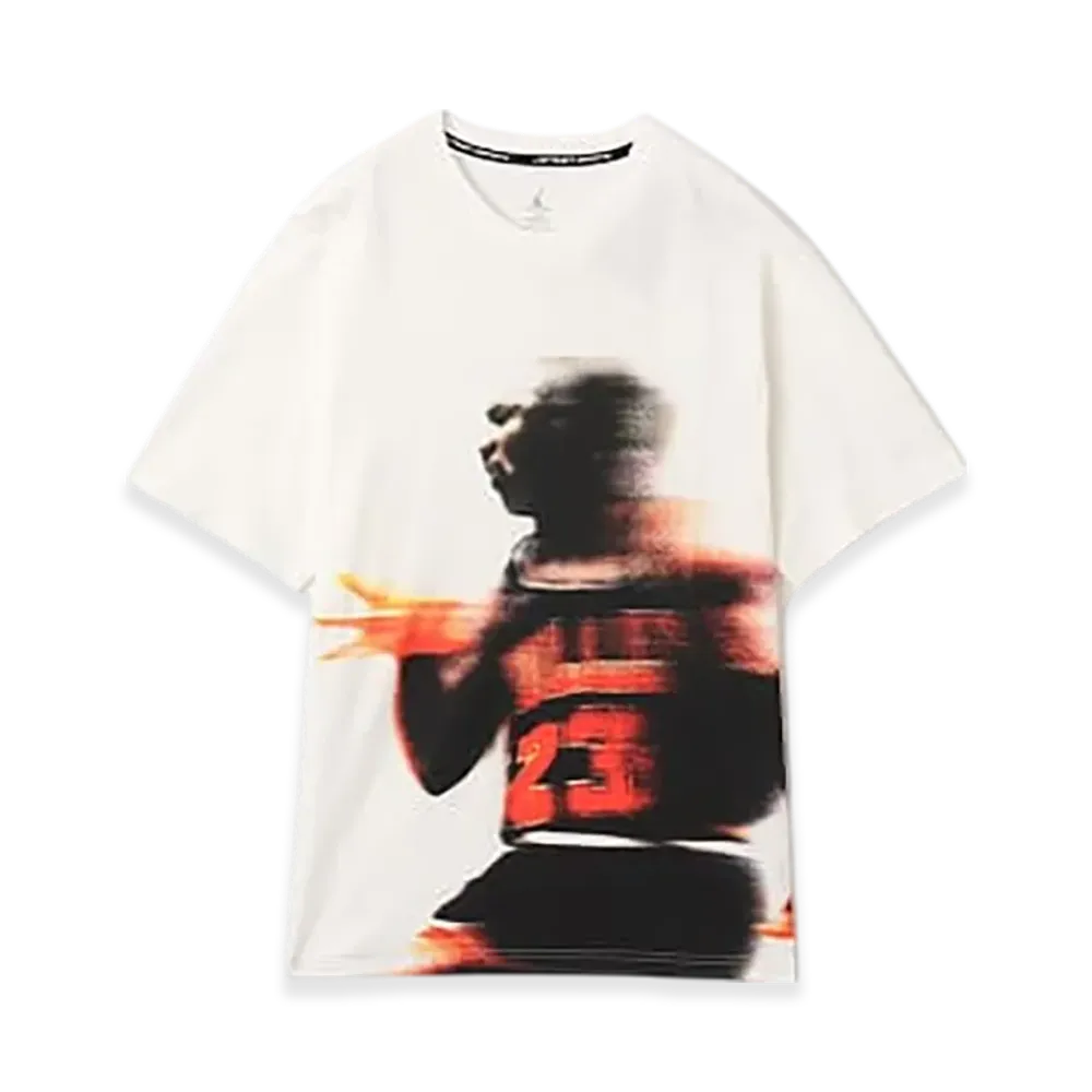 Nike Jordan Sports Men's Dri-FIT Graphic T-Shirt "White/Black"