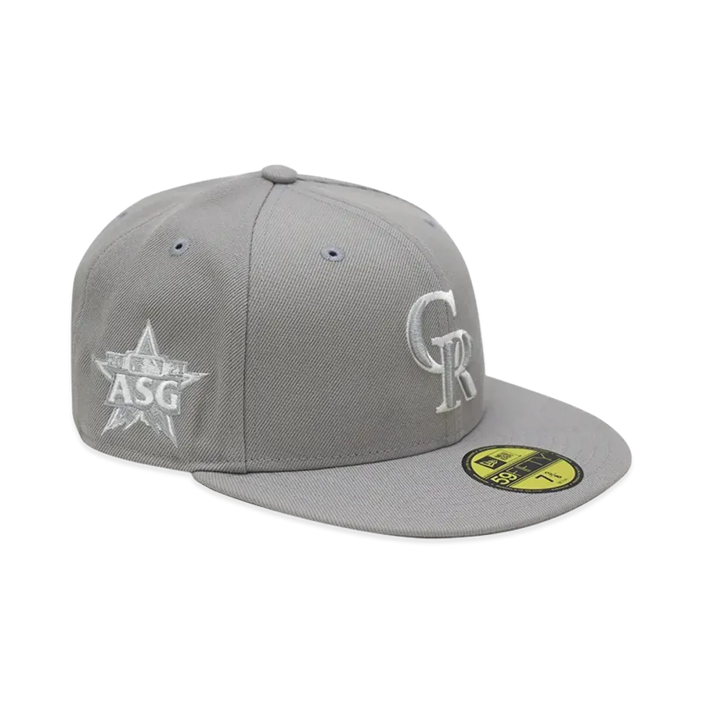 NEW ERA x THE CAP 59Fifty Semi Urban Colorado Rockies "Gray"