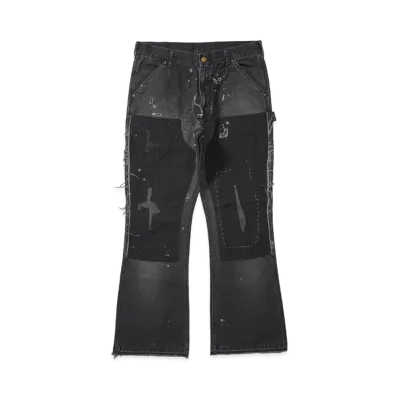 SAINT Mxxxxxx Double Knee Pants "Black"