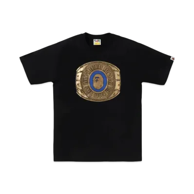 A BATHING APE Foil College Ring Tee BAPEC Special Preorder "Black"