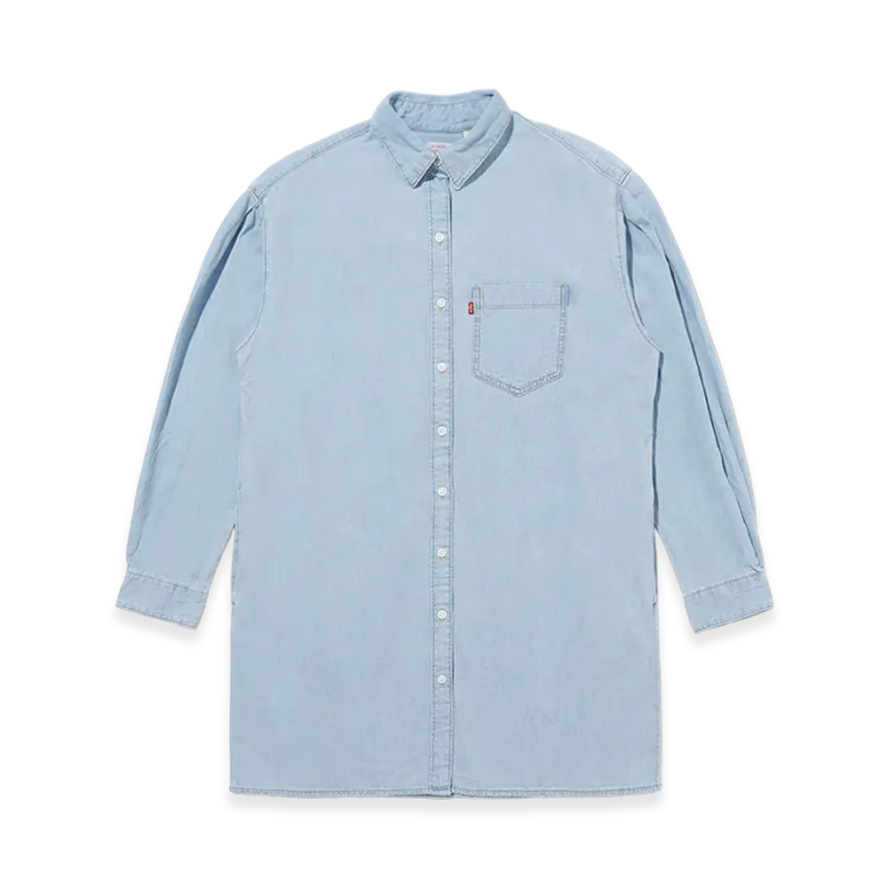 Levi's Shirt Dress "Light Blue"