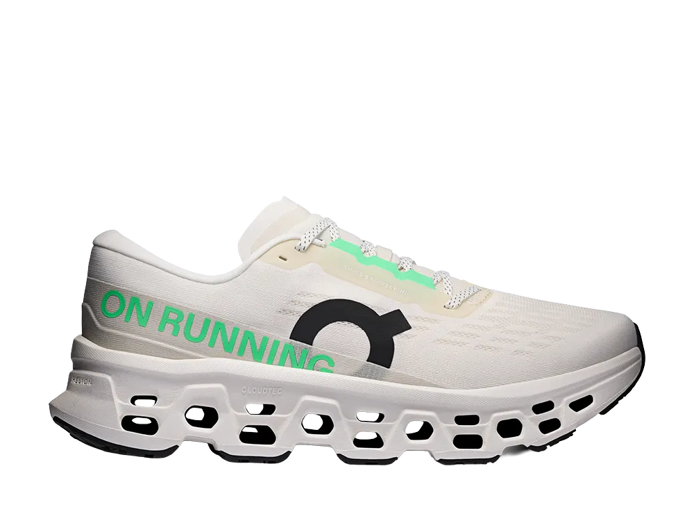 On Cloudmonster 3 Wide "Ivory"